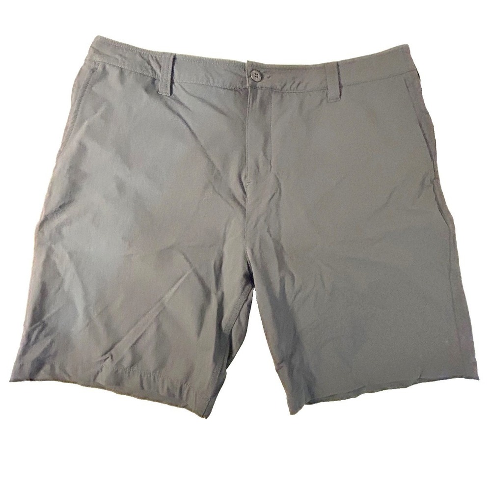 American Giant Mens Shorts‎ 34W 9L Black Made in USA Nylon chino